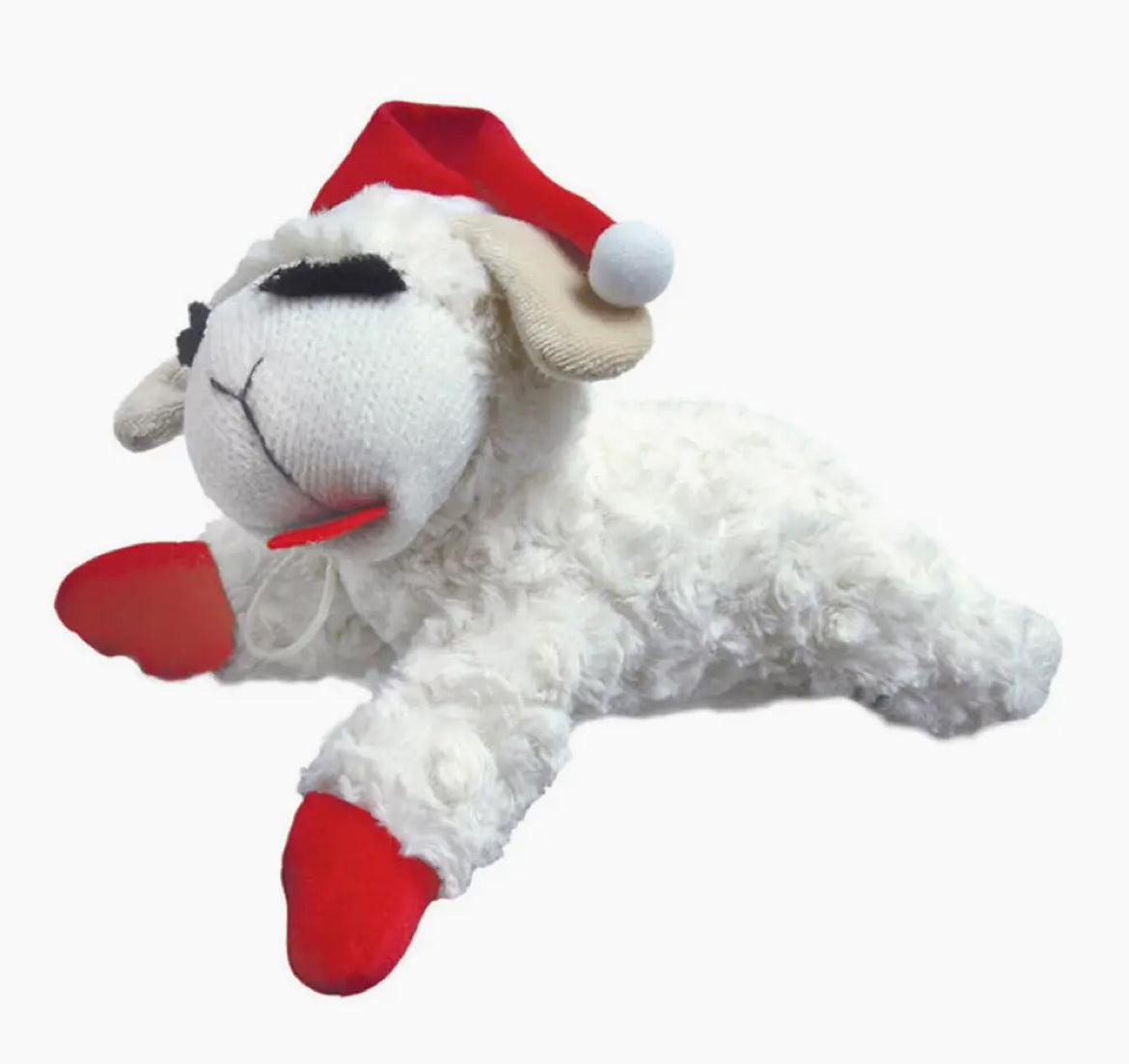 Holiday Lamb Chop w/ Santa Hat