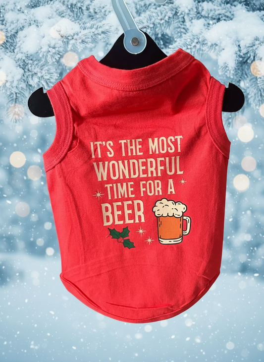 It’s the Most Wonderful Time for a Beer 🍺 Dog Tank