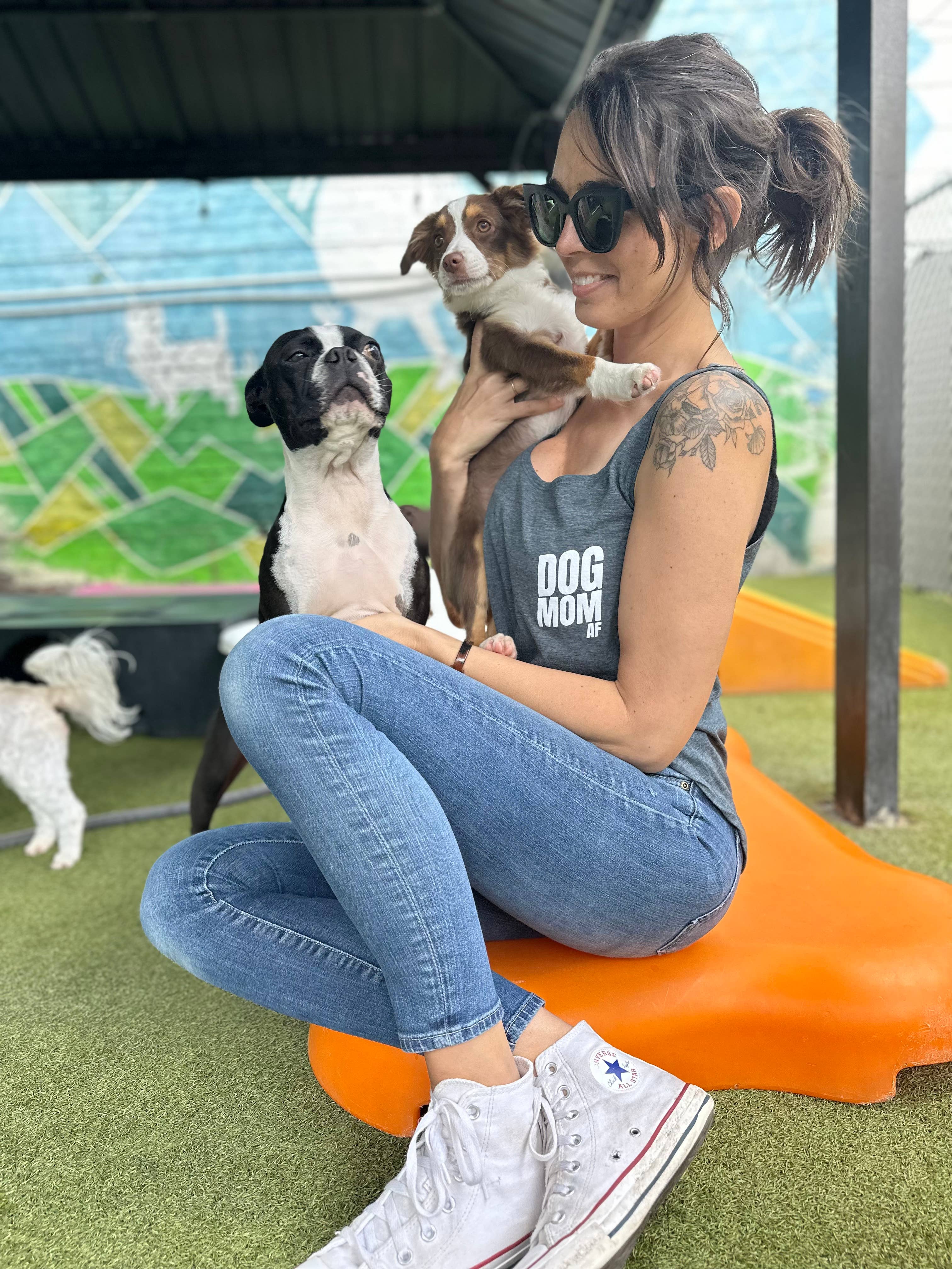 Dog Mom AF Tank