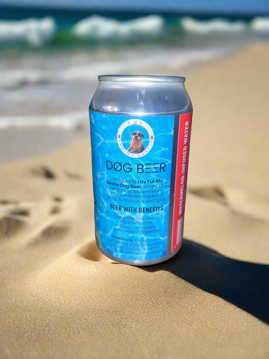 DØG BΞΞR - Watermelon Infused Water for Dogs