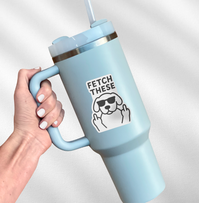 Fetch These Sticker