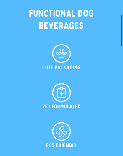 DØG BΞΞR - Watermelon Infused Water for Dogs