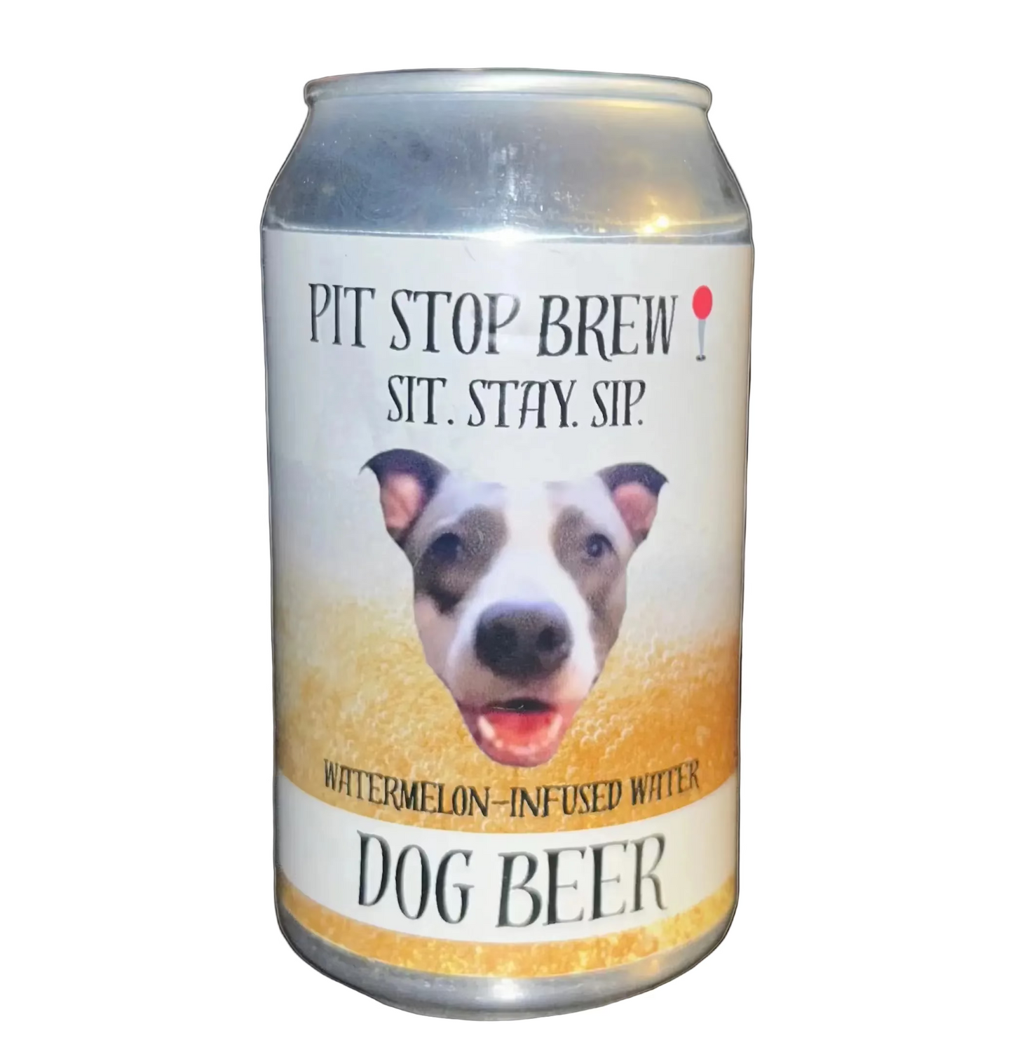 Pit Stop Brew 📍 Dog Beer Watermelon-infused water